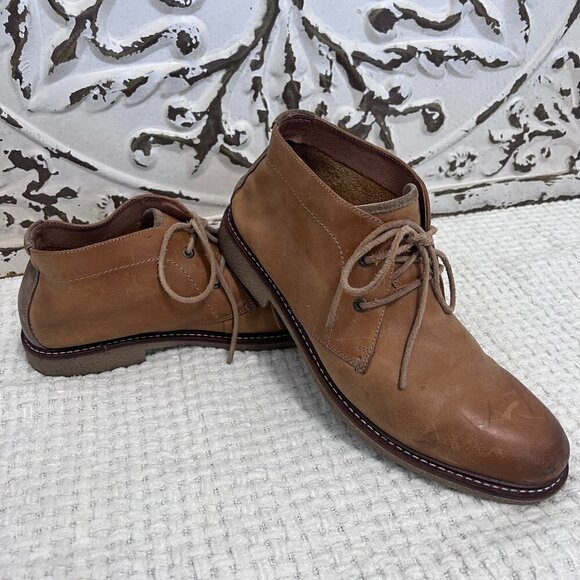 Lucky Brand Men\'s Leather Up Mason Chukka Bal Man -Made Material boots main image 9